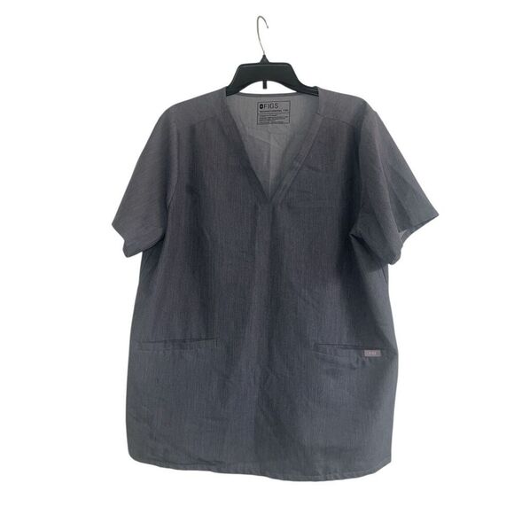 ✨Figs Casma Three-Pocket Scrub Sz XXL Top™ Graphite Grey✨ - Picture 8 of 13